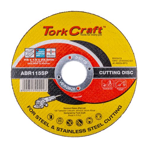 CUTTING DISC 115x STAINLESS STEEL